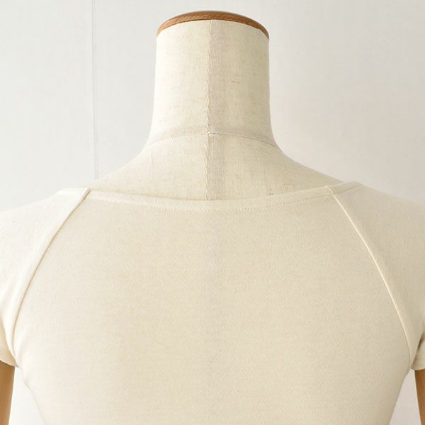 肌側シルク 外側コットン カップ付き パジャマインナー 日本製