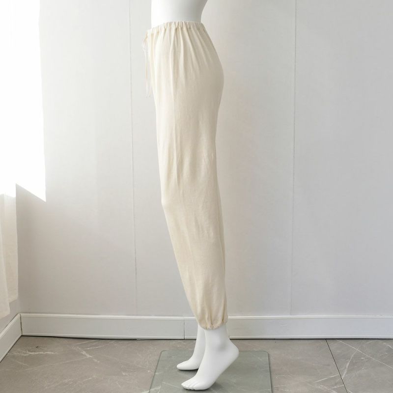 肌側シルク 外側コットン パンツ パジャマインナー 日本製