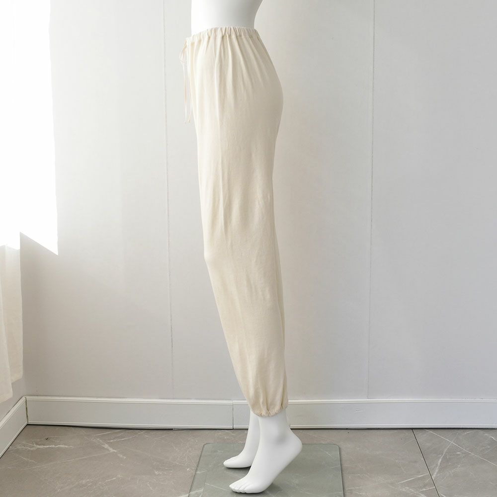 肌側シルク 外側コットン パンツ パジャマインナー 日本製