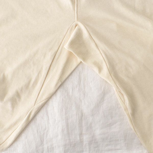 肌側シルク 外側コットン パンツ パジャマインナー 日本製