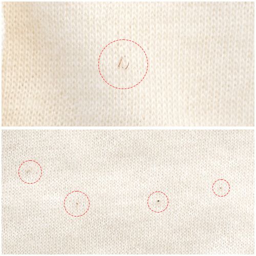 肌側シルク アウトメロー クルーネック パジャマインナー 日本製 表側コットン