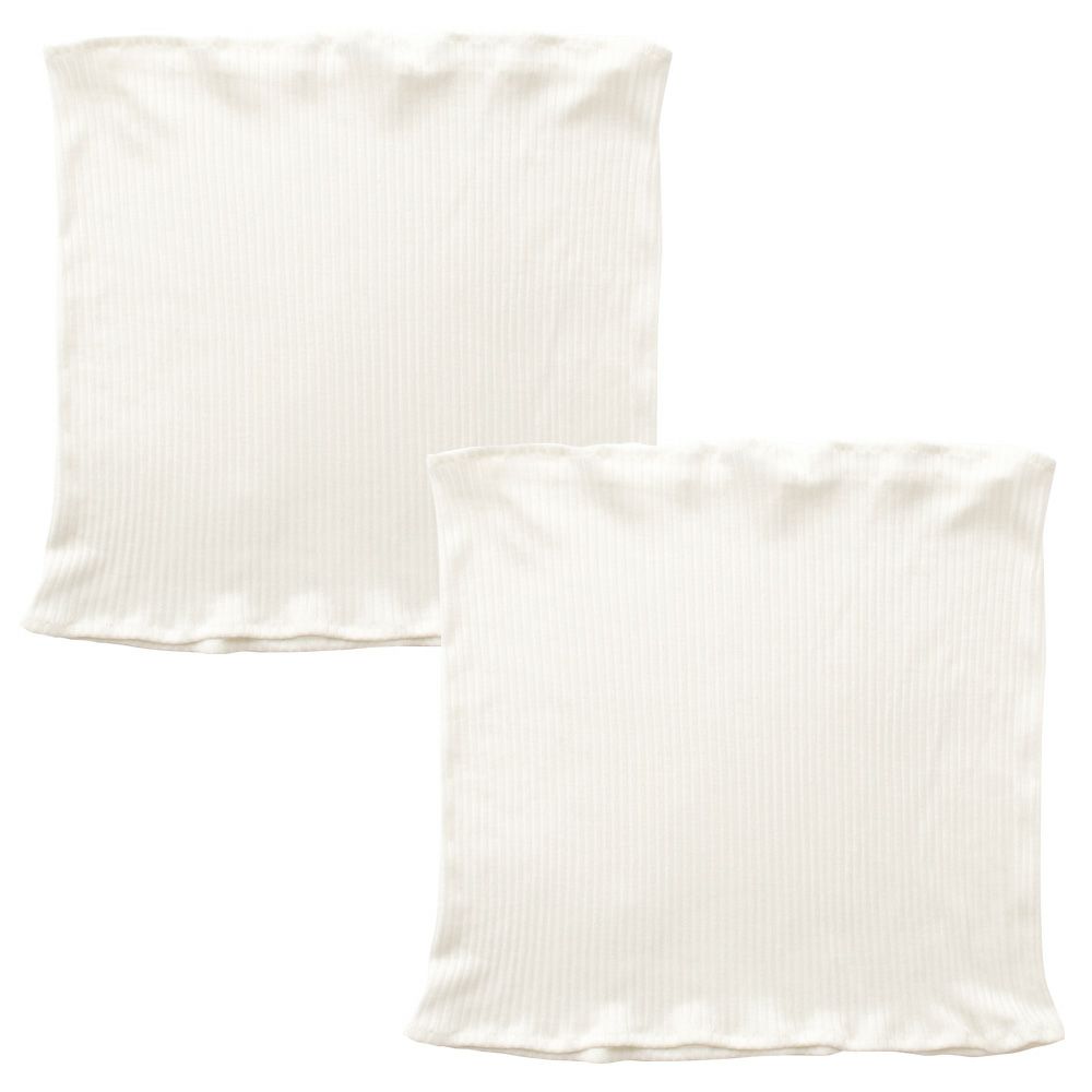 お得な2枚セット】シルク100％ ブラカバー 日本製 25cm ショート丈 ブラ下インナー