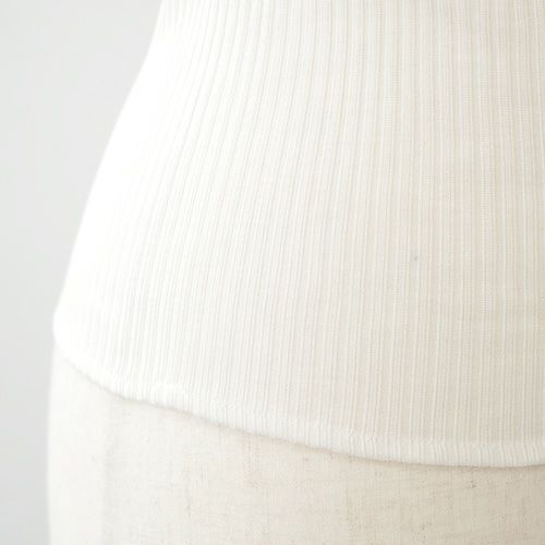 【お得な2枚セット】シルク100％ ブラカバー 日本製 38cm ロング丈 ブラ下インナー