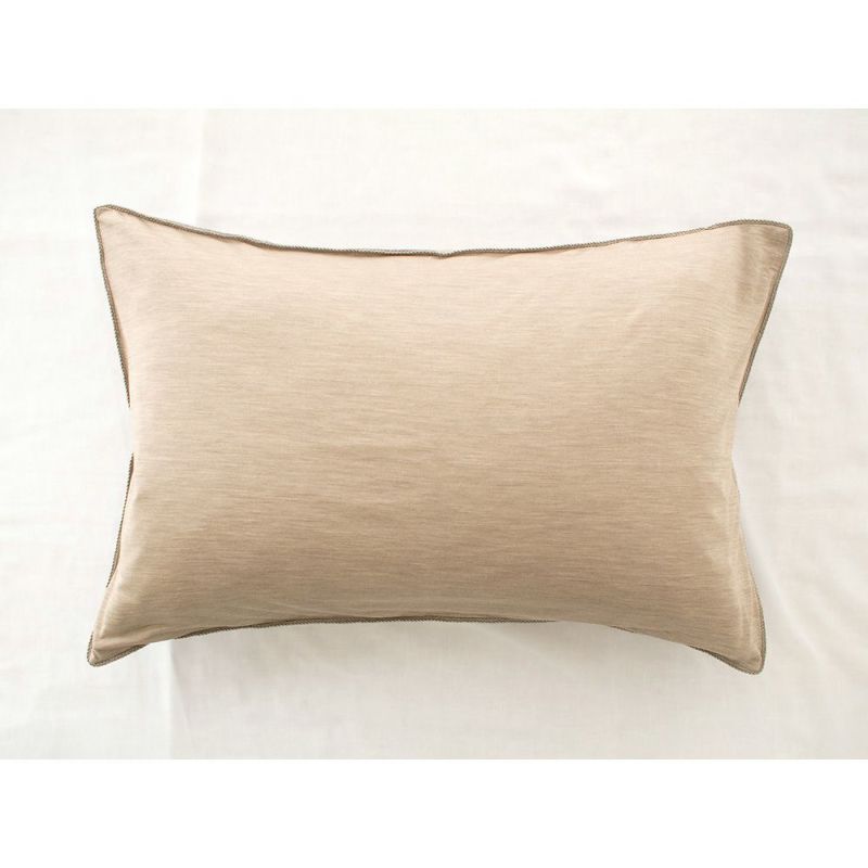  肌側シルク100%ジャージー ピローケース 43×63cm 枕カバー 合わせ式 男女兼用